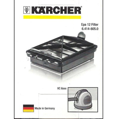 Фильтр HEPA 12 для Karcher VC 6100, 6200, 6300, VC 6, 6 Premium, арт. 6.414-805