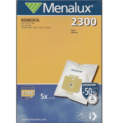 Мешки пылесборники для пылесоса Rowenta Dymbo - Menalux 2300, 5 шт