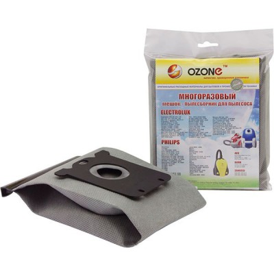 Многоразовый мешок для пылесосов Electrolux, Philips - OZONE MX-02