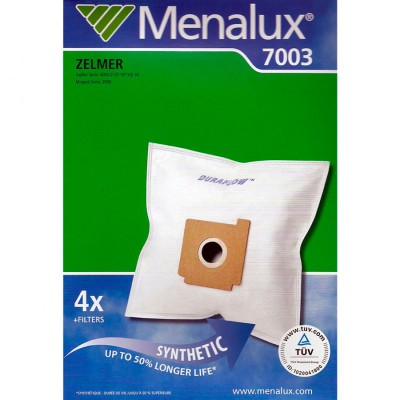 Мешки пылесборники для пылесоса Zelmer - Menalux 7003, 4 шт