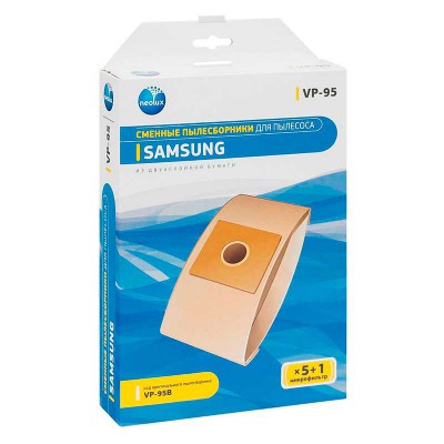 Мешки для пылесоса Samsung SC/VC - Neolux VP-95, 5 шт