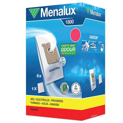 Мешки пылесборники для пылесоса Electrolux, Philips - Menalux 1800, 5 шт