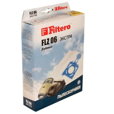 Мешки-пылесборники для пылесоса Zelmer, Filtero FLZ 06