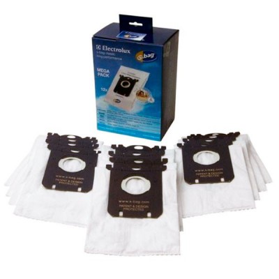 Мешок для пылесоса Electrolux S-bag MegaPack, арт. E201M, 12 шт