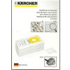 Мешки пылесборники для пылесоса Karcher VC 5, арт. 6.414-824, 5 шт