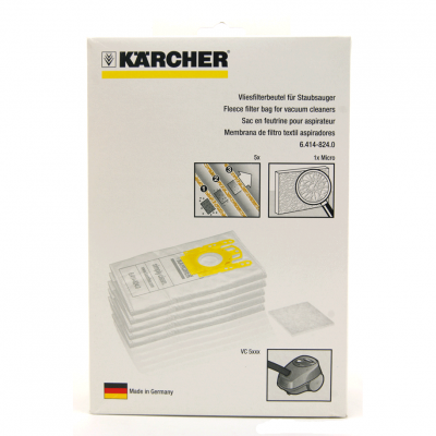 Мешки пылесборники для пылесоса Karcher VC 5, арт. 6.414-824, 5 шт
